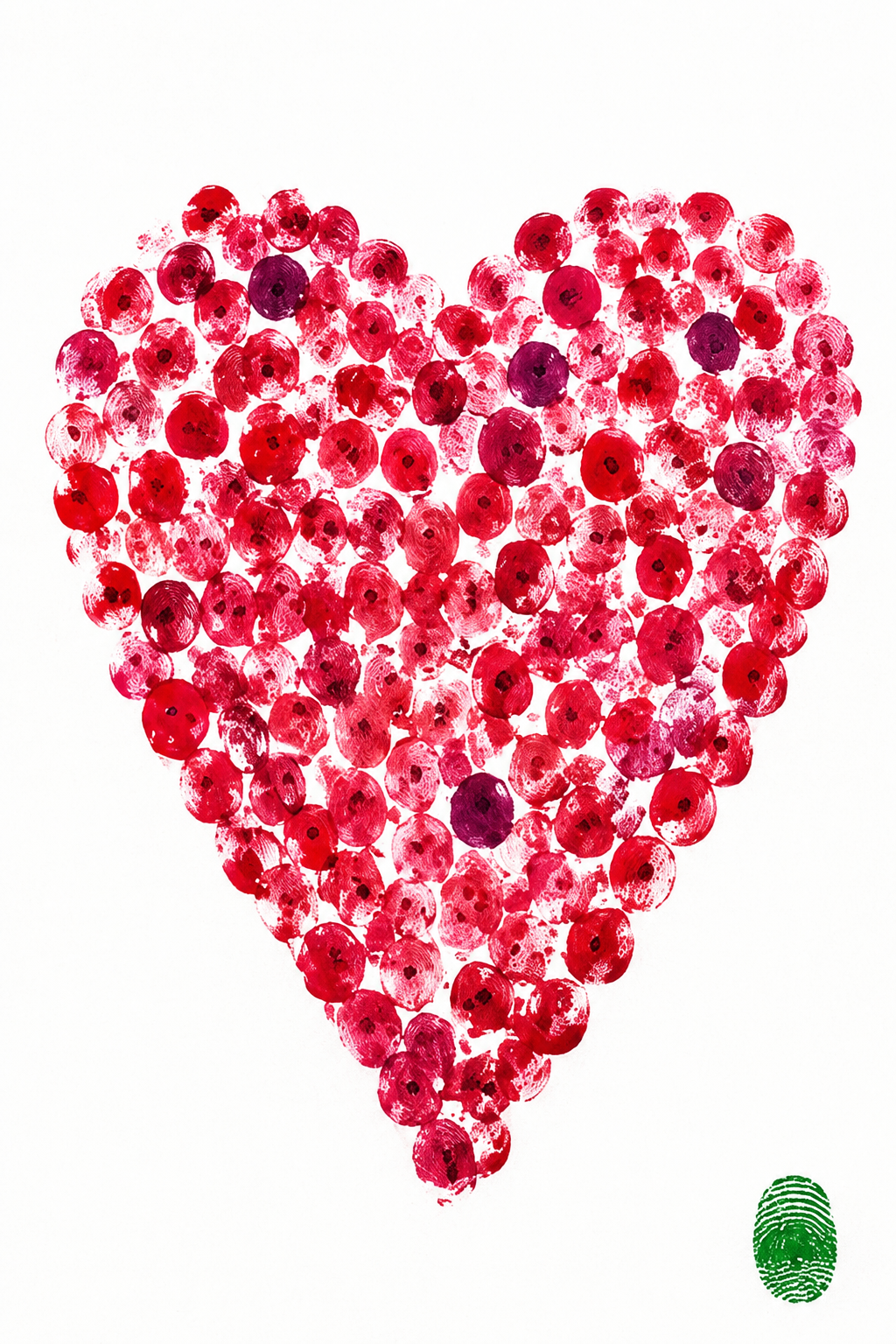 Heart (Crimson, for a room)