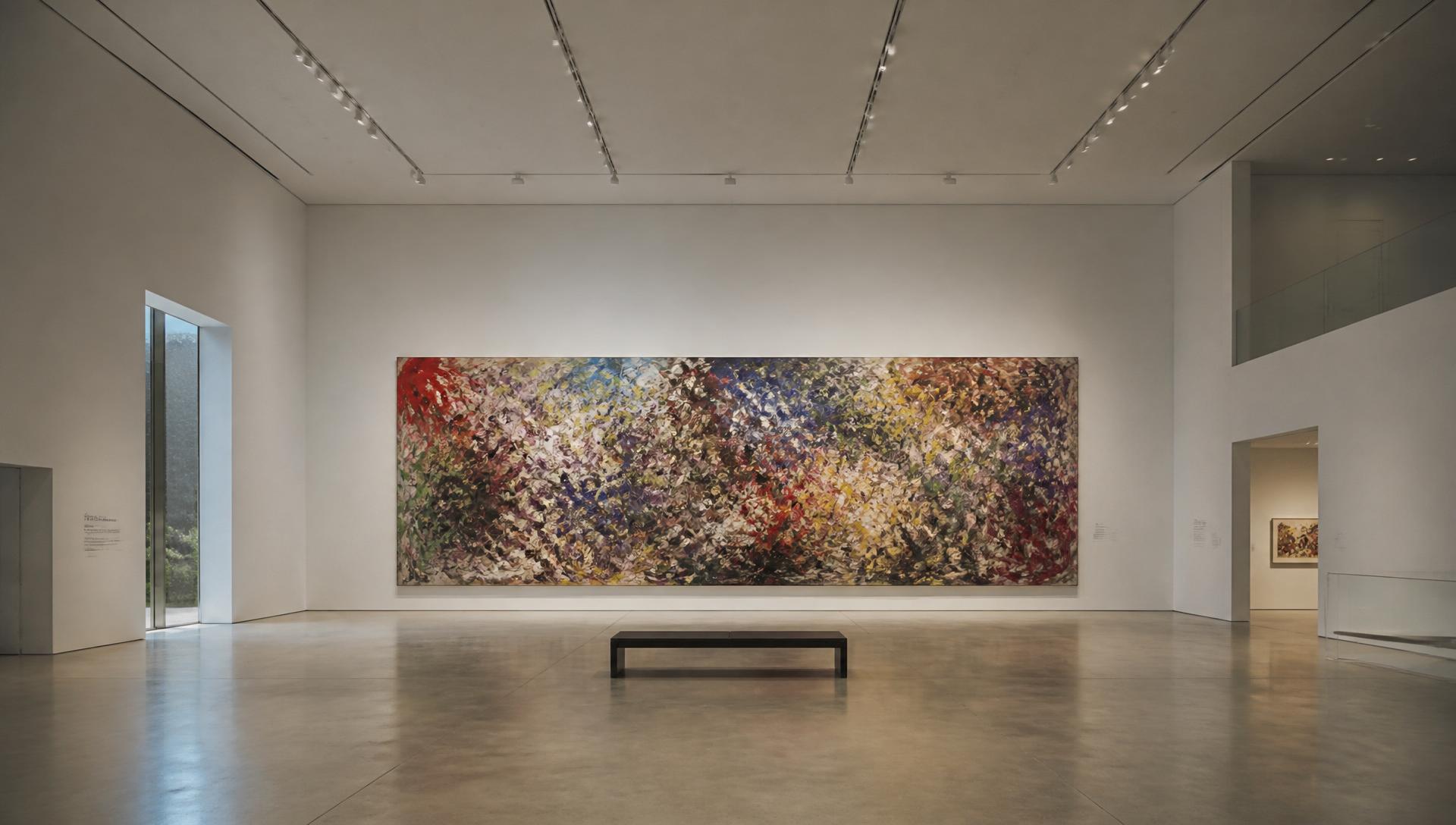 Installation view, Fondation Beyeler